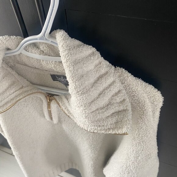 Belle By Belldini Cream Sweater - Size 2X - Picture 5 of 10